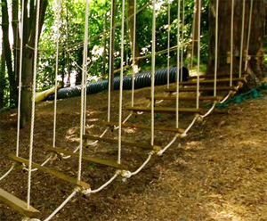 Low ropes course