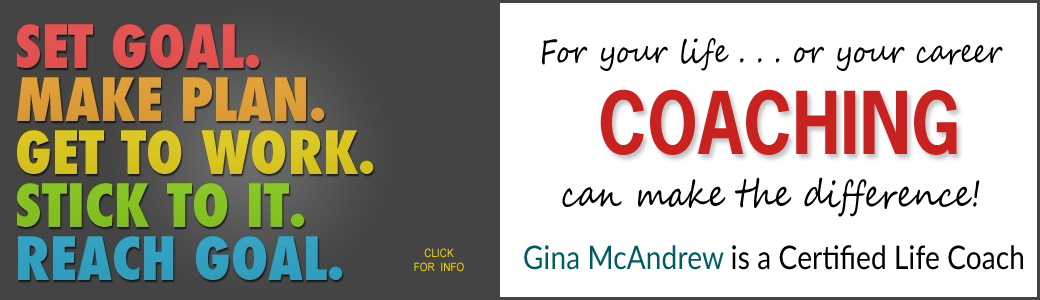 Life & Career Coaching, by Gina McAndrew